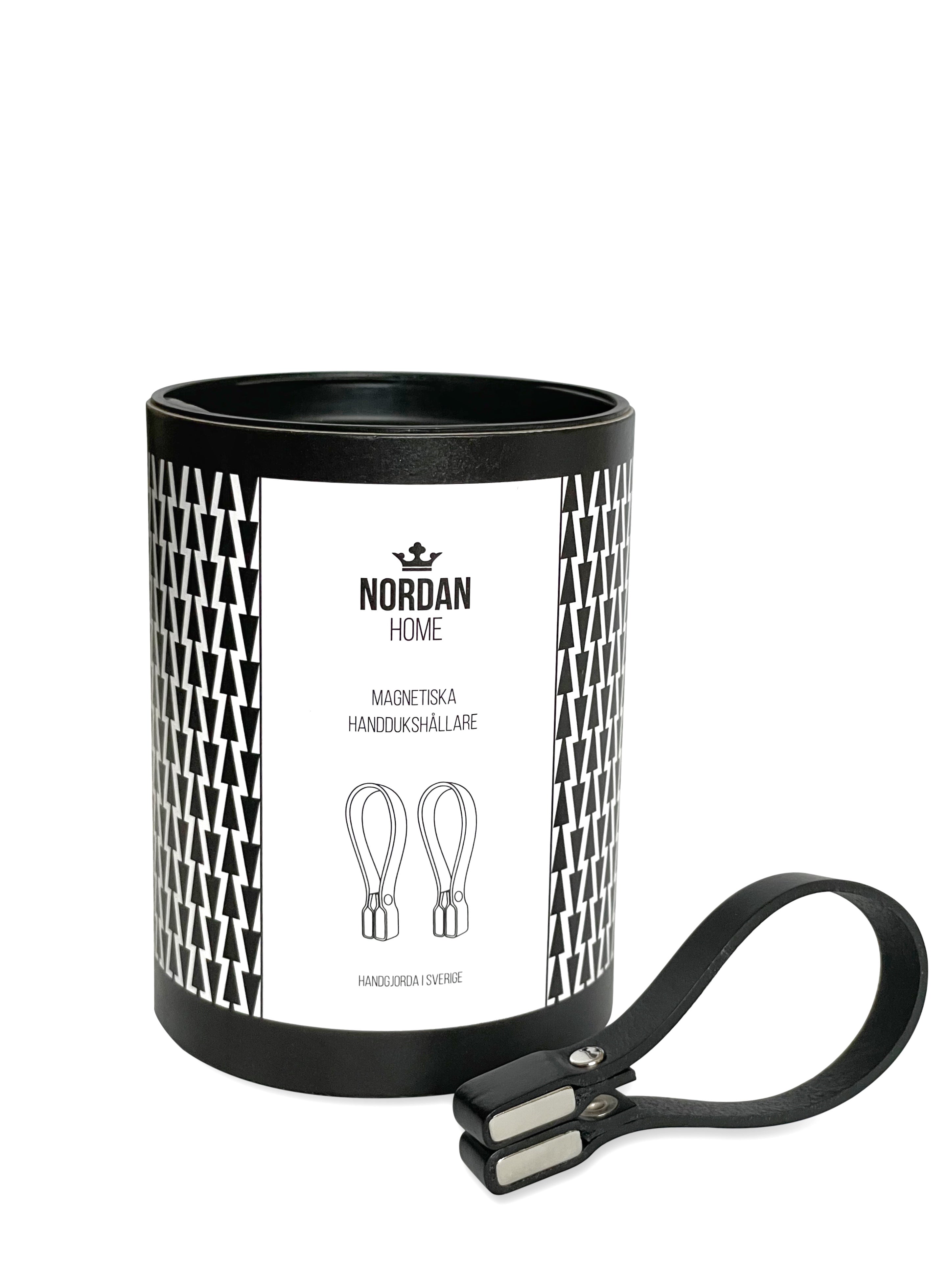 Håndklædeholder, sort - 2 stk.